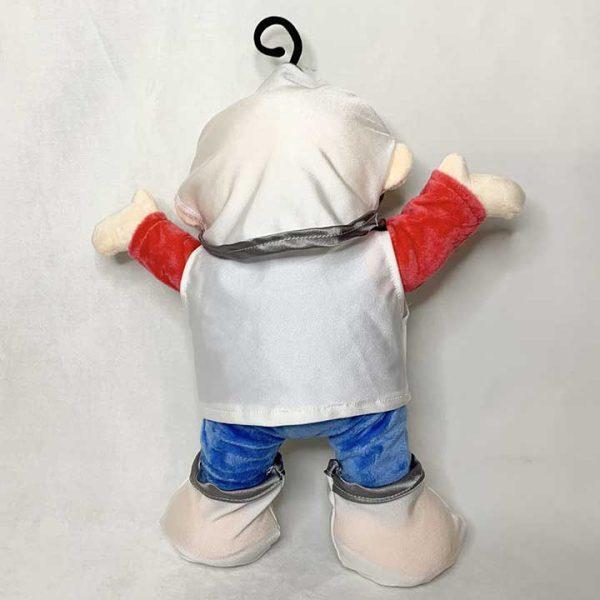 Danny doll dressed in an astronaut costume - from the back