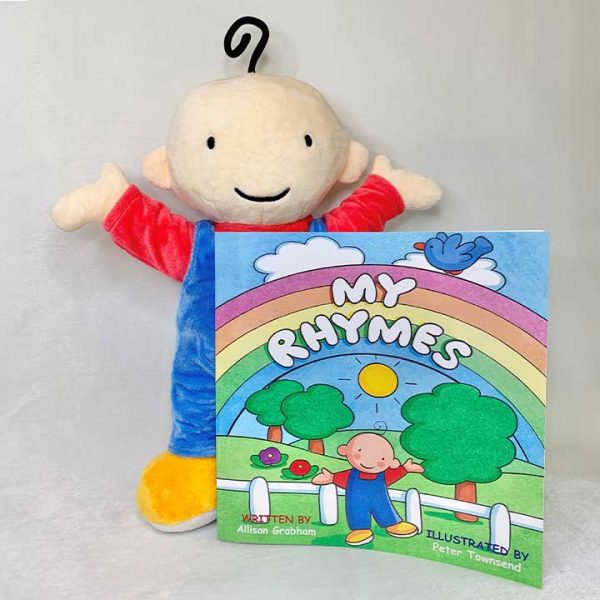 Danny doll and the My Rhymes book